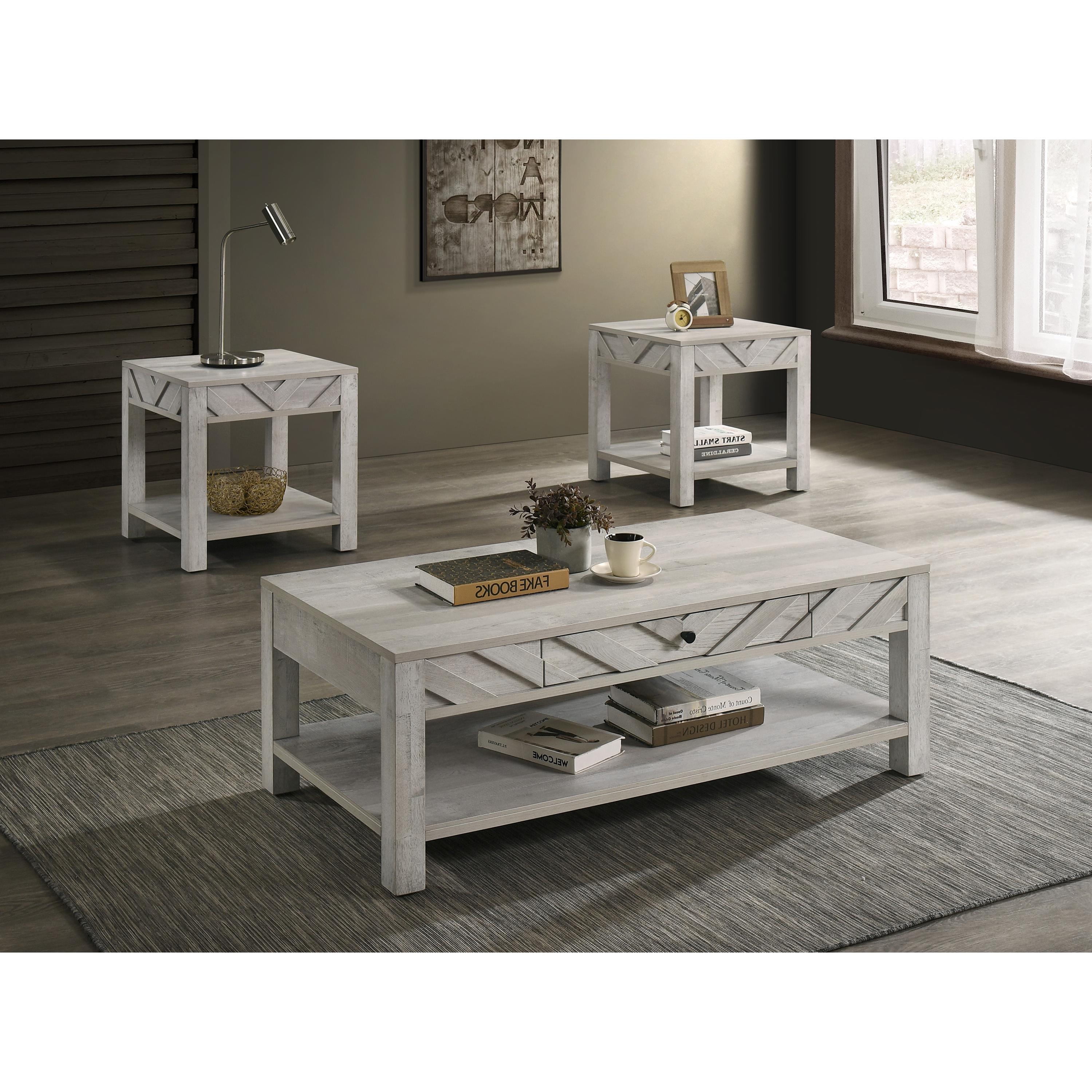 Crown Mark Valor B9330-CE-SET 3 pc Occasional Table Set IMAGE 1